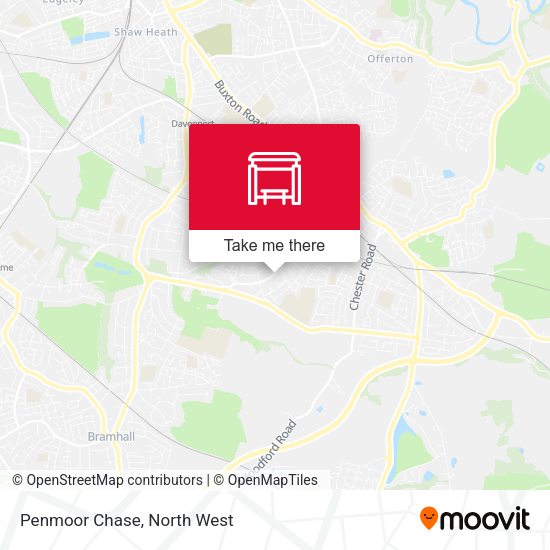 Penmoor Chase map