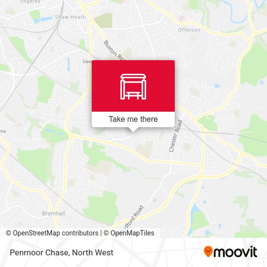 Penmoor Chase map
