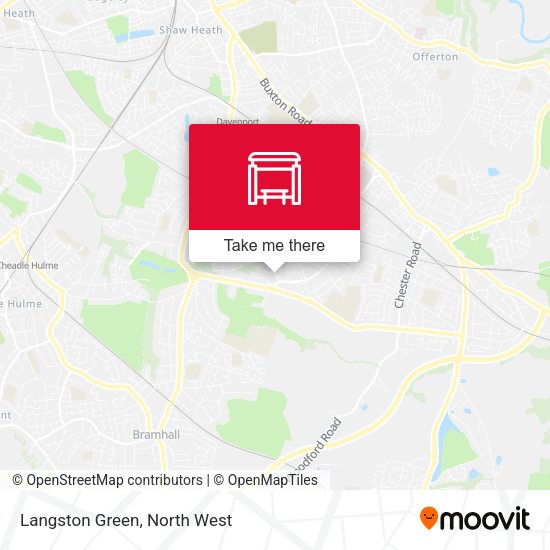 Langston Green map