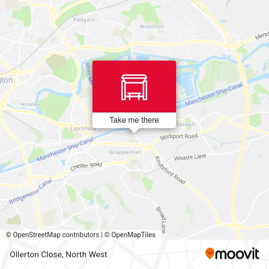 Ollerton Close map