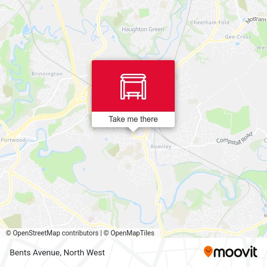 Bents Avenue map