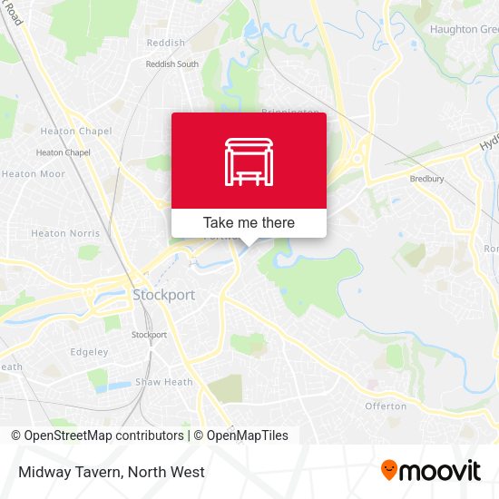 Midway Tavern map