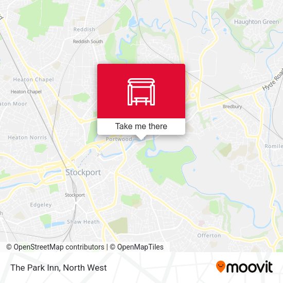 The Park Inn map