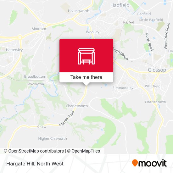 Hargate Hill map