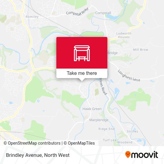 Brindley Avenue map