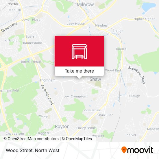 Wood Street map