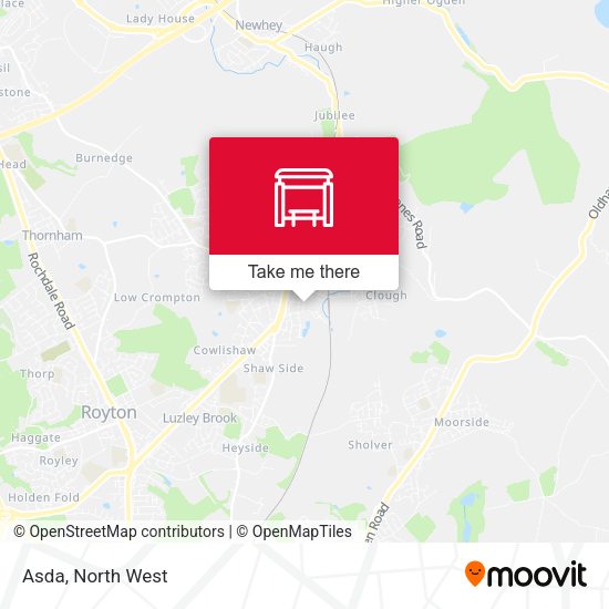 Asda map