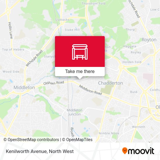 Kenilworth Avenue map