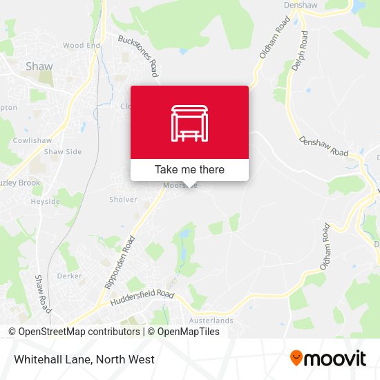 Whitehall Lane map