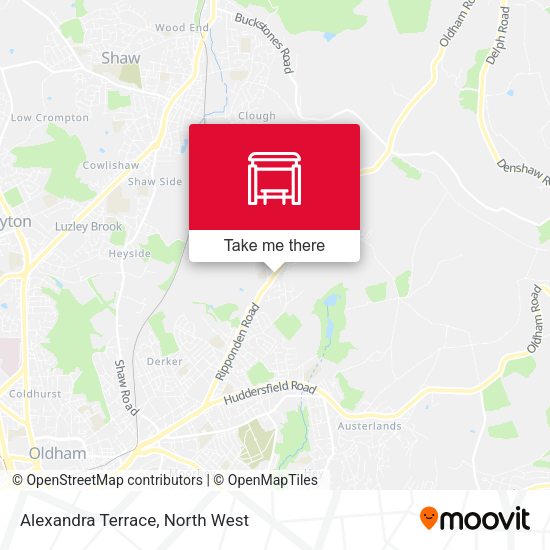 Alexandra Terrace map