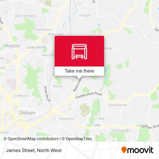 James Street map