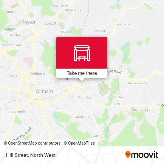 Hill Street map