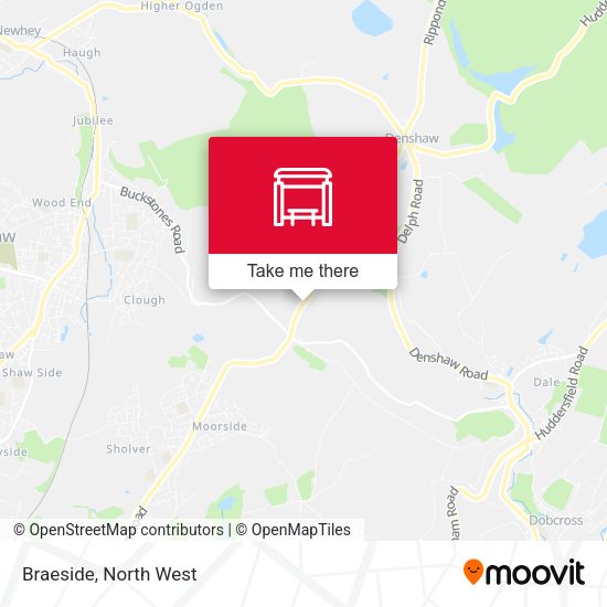 Braeside map