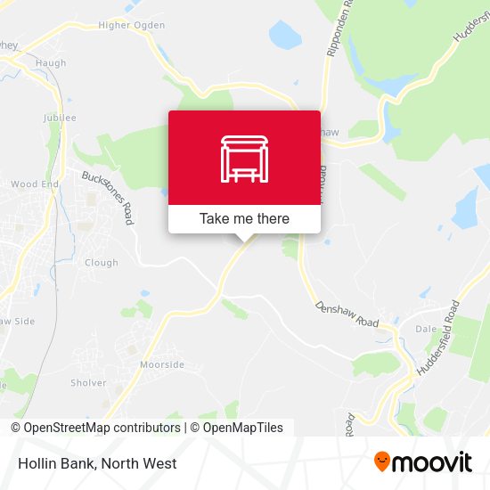 Hollin Bank map