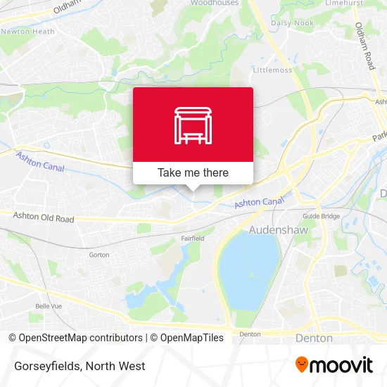 Gorseyfields map