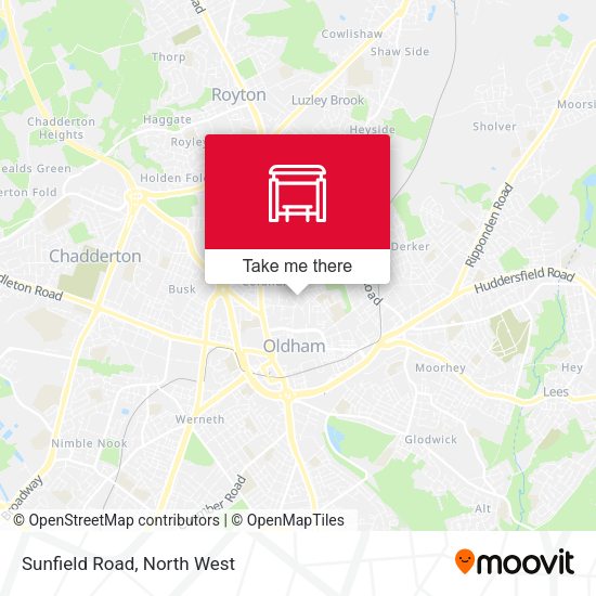 Sunfield Road map