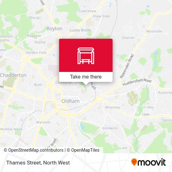 Thames Street map