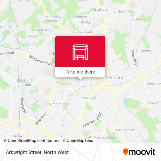 Arkwright Street map