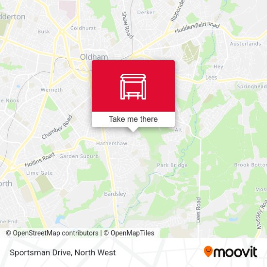 Sportsman Drive map
