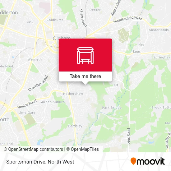 Sportsman Drive map