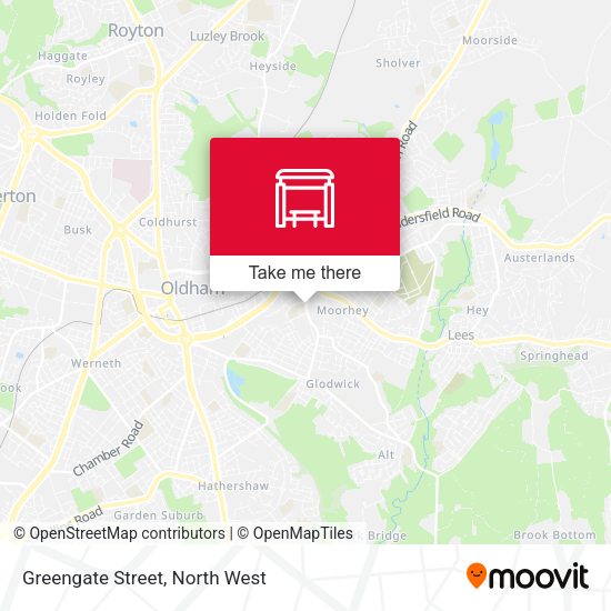 Greengate Street map