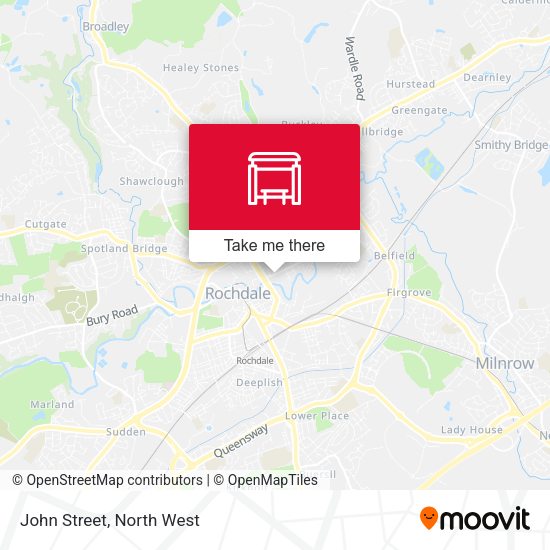 John Street map