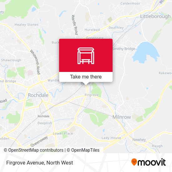 Firgrove Avenue map