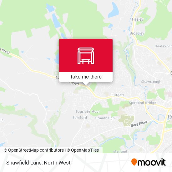 Shawfield Lane map