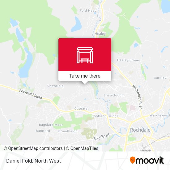Daniel Fold map
