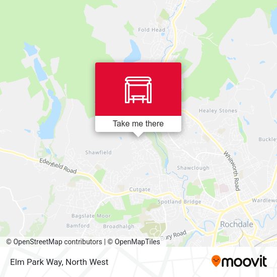 Elm Park Way map