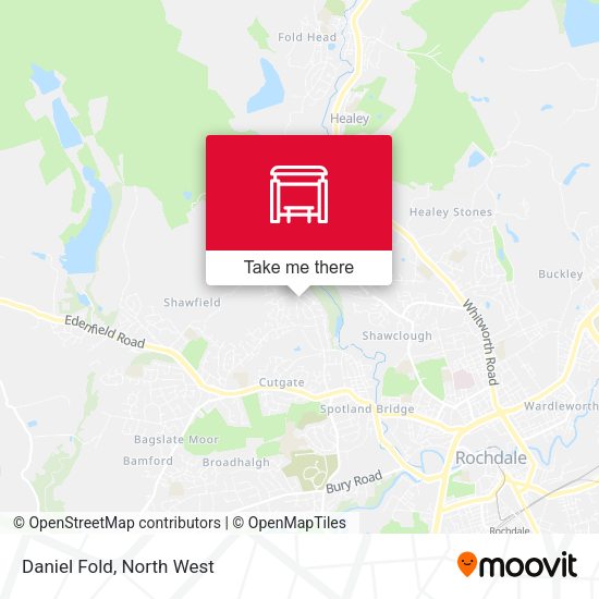 Daniel Fold map