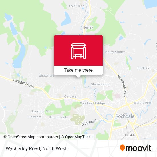 Wycherley Road map