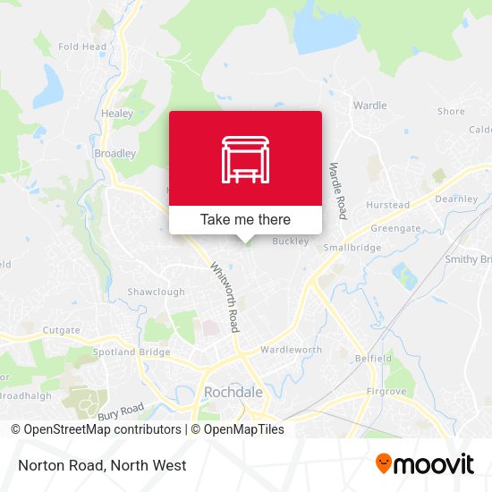 Norton Road map