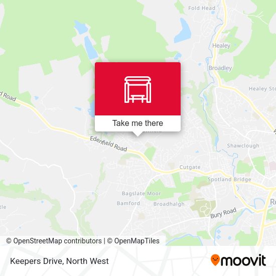 Keepers Drive map