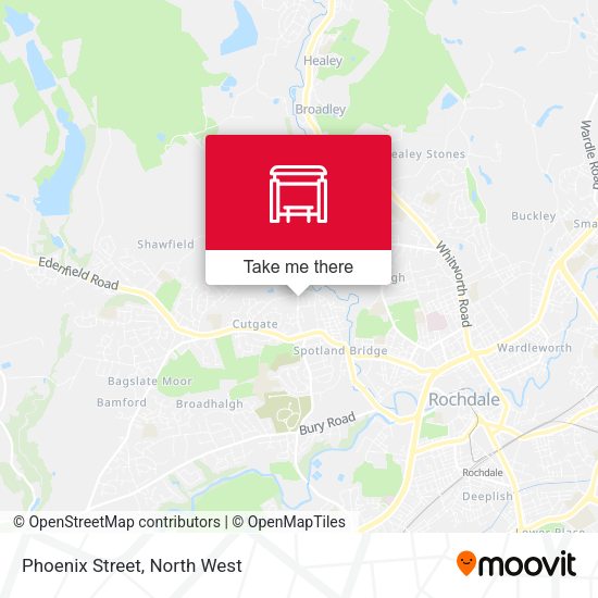 Phoenix Street map