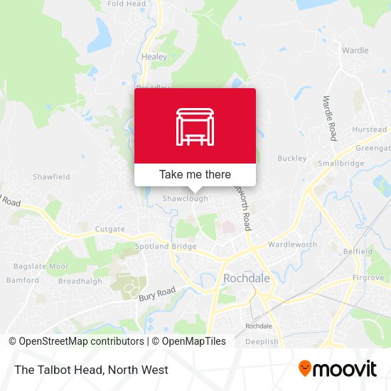 The Talbot Head map