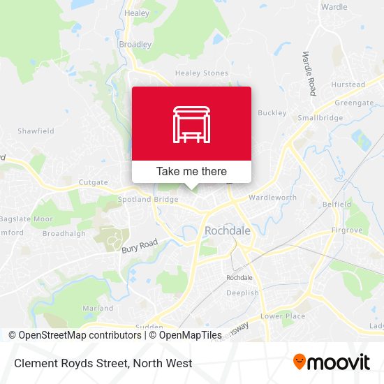Clement Royds Street map