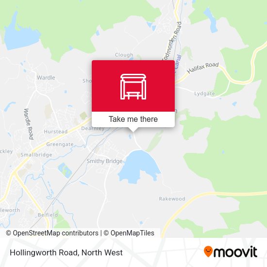 Hollingworth Road map