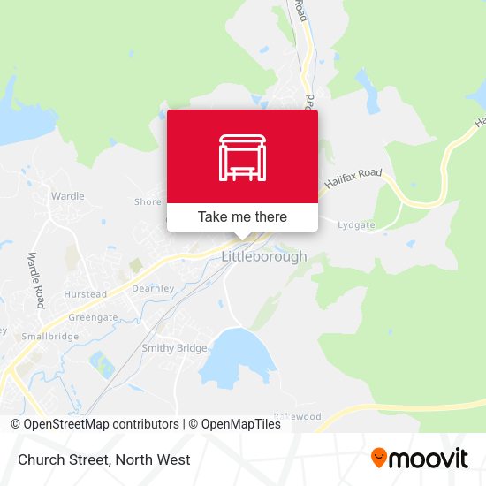 Church Street map