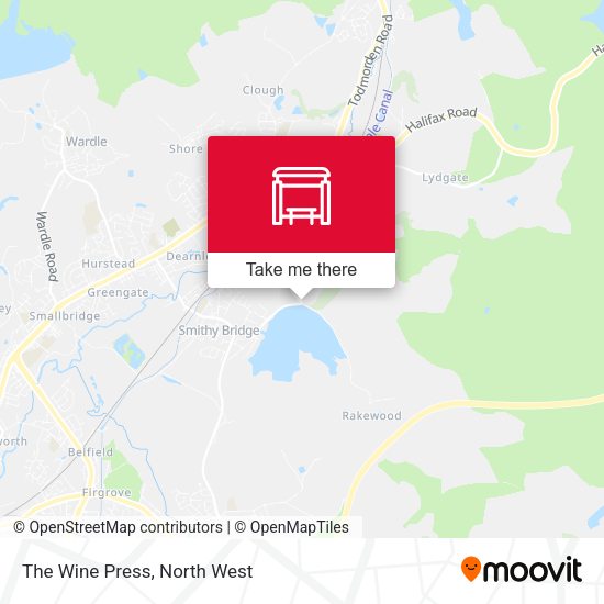 The Wine Press map