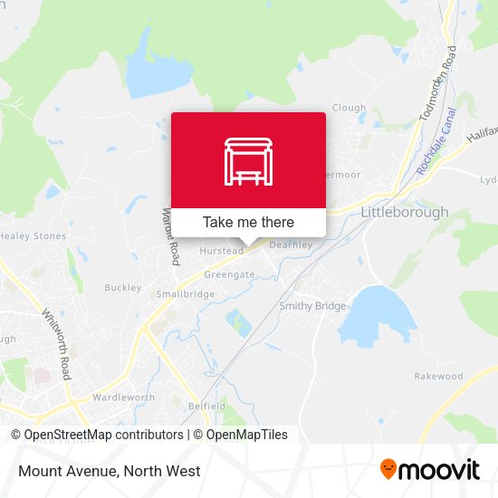 Mount Avenue map