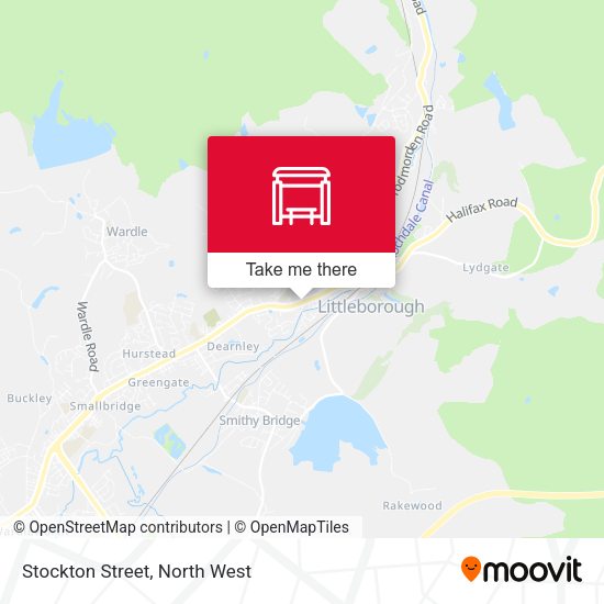 Stockton Street map