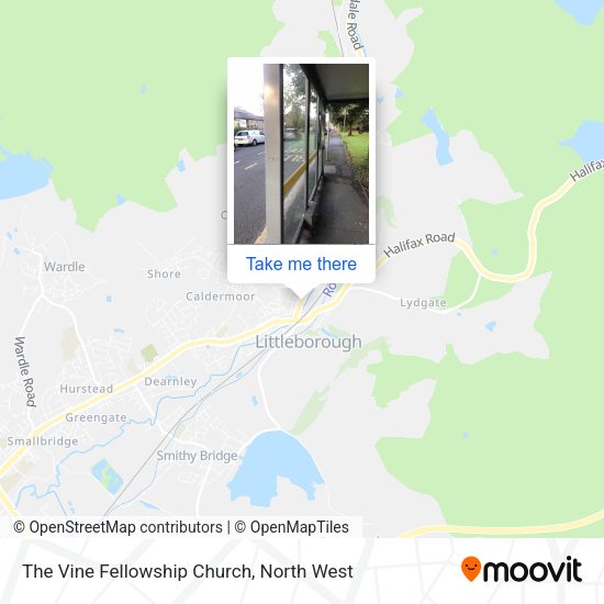 The Vine Fellowship Church map