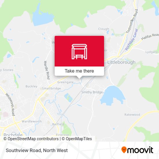 Southview Road map