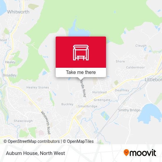 Auburn House map