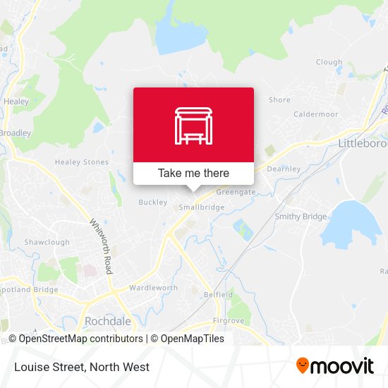 Louise Street map