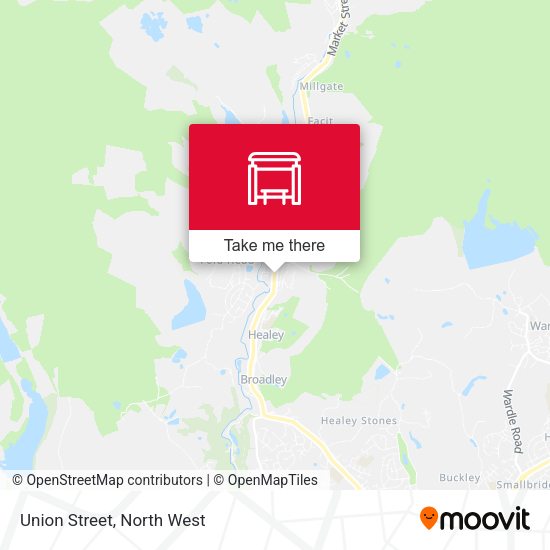 Union Street map