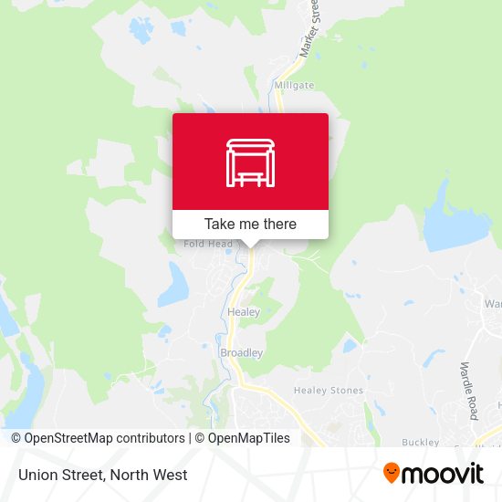 Union Street map