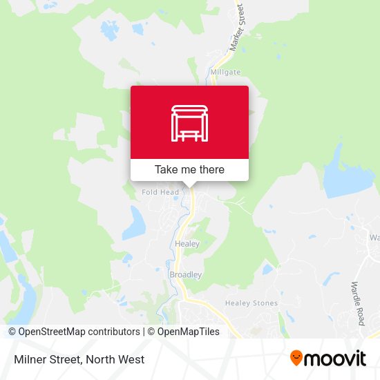 Milner Street map