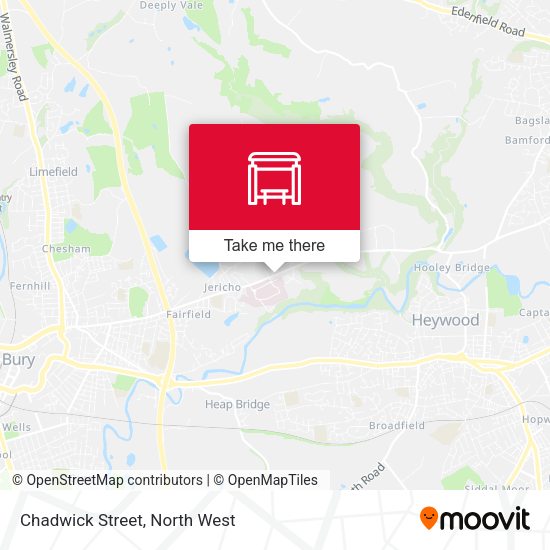 Chadwick Street map